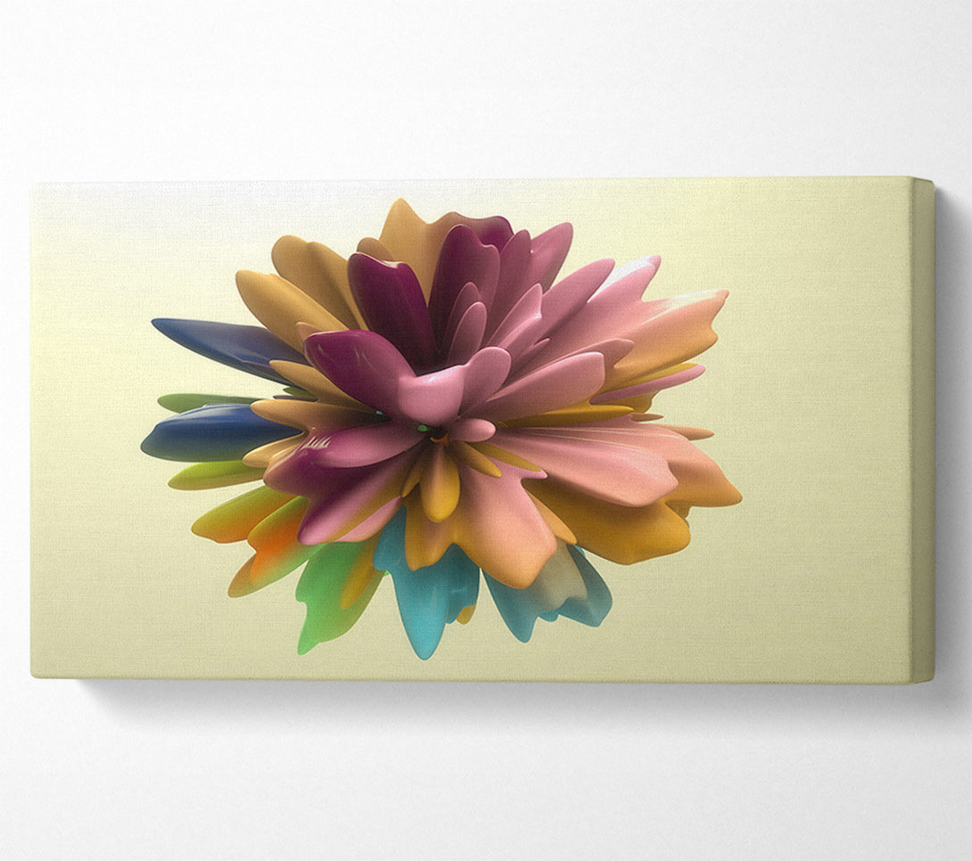  A Canvas Print of Spanning Out Of Liquid Canvas Art