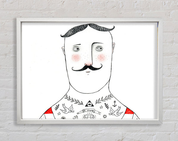 French Tattoo Framed Print
