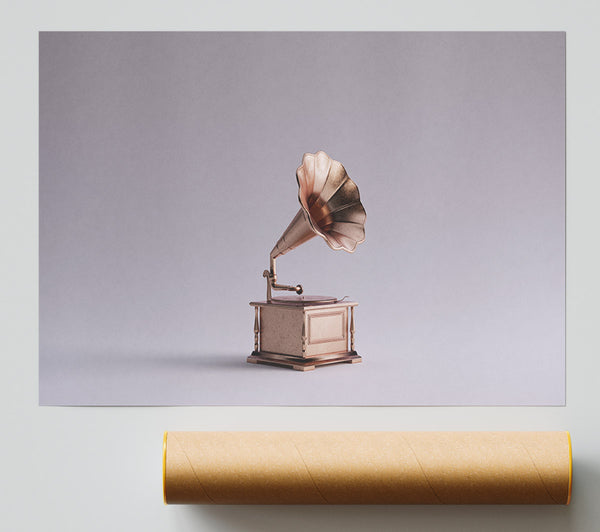 Gramophone Simplicity Giclee Print