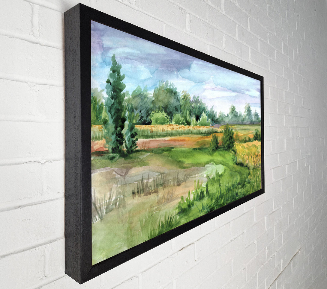  A Canvas Print of A Trip To The Countryside Canvas Art
