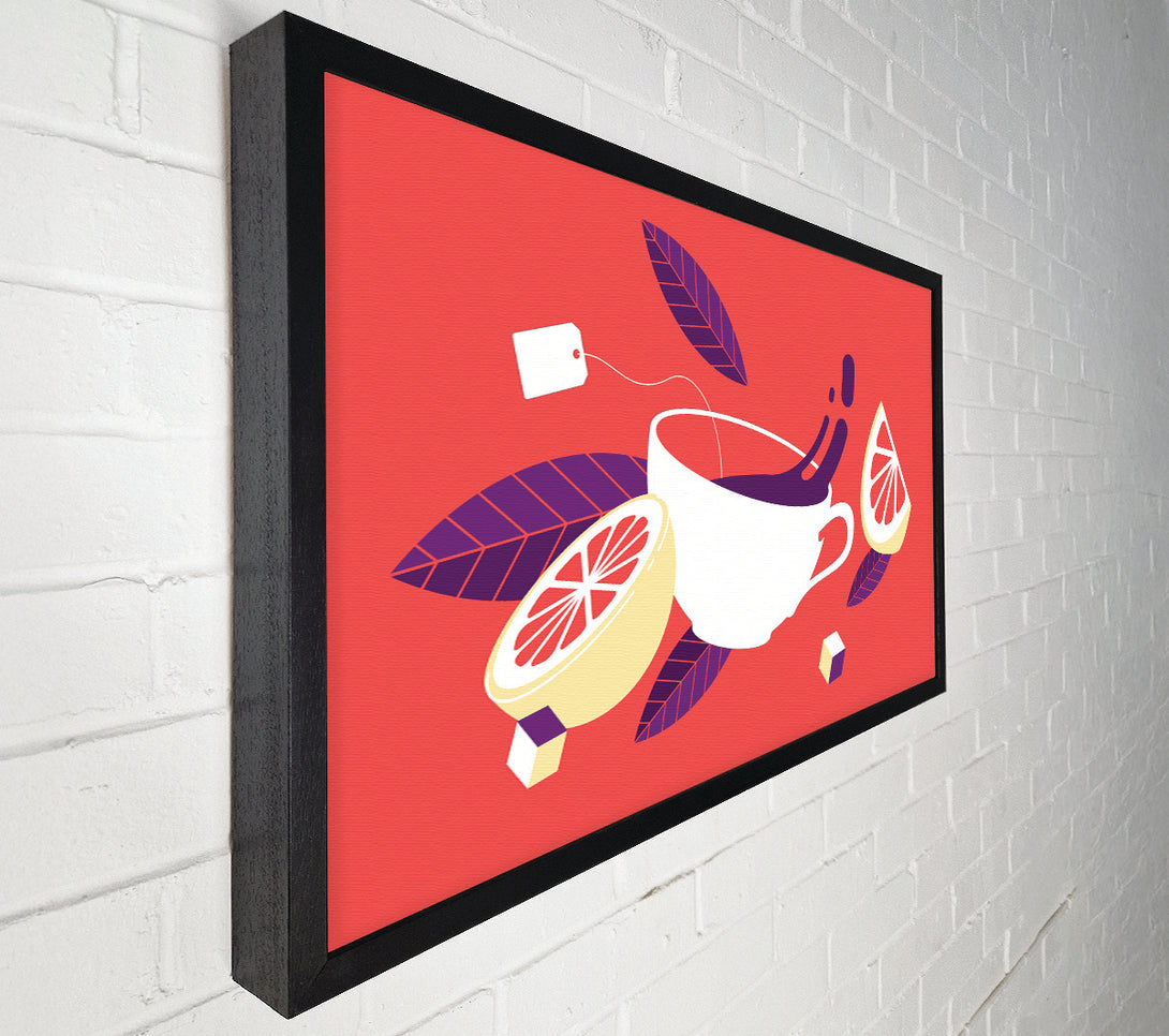  A Canvas Print of Citrus Tea Canvas Print