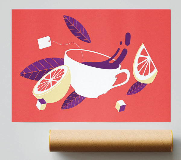 Citrus Tea Giclee Print