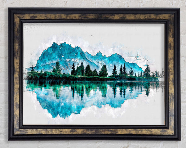 The Canadian Landscape Framed Print