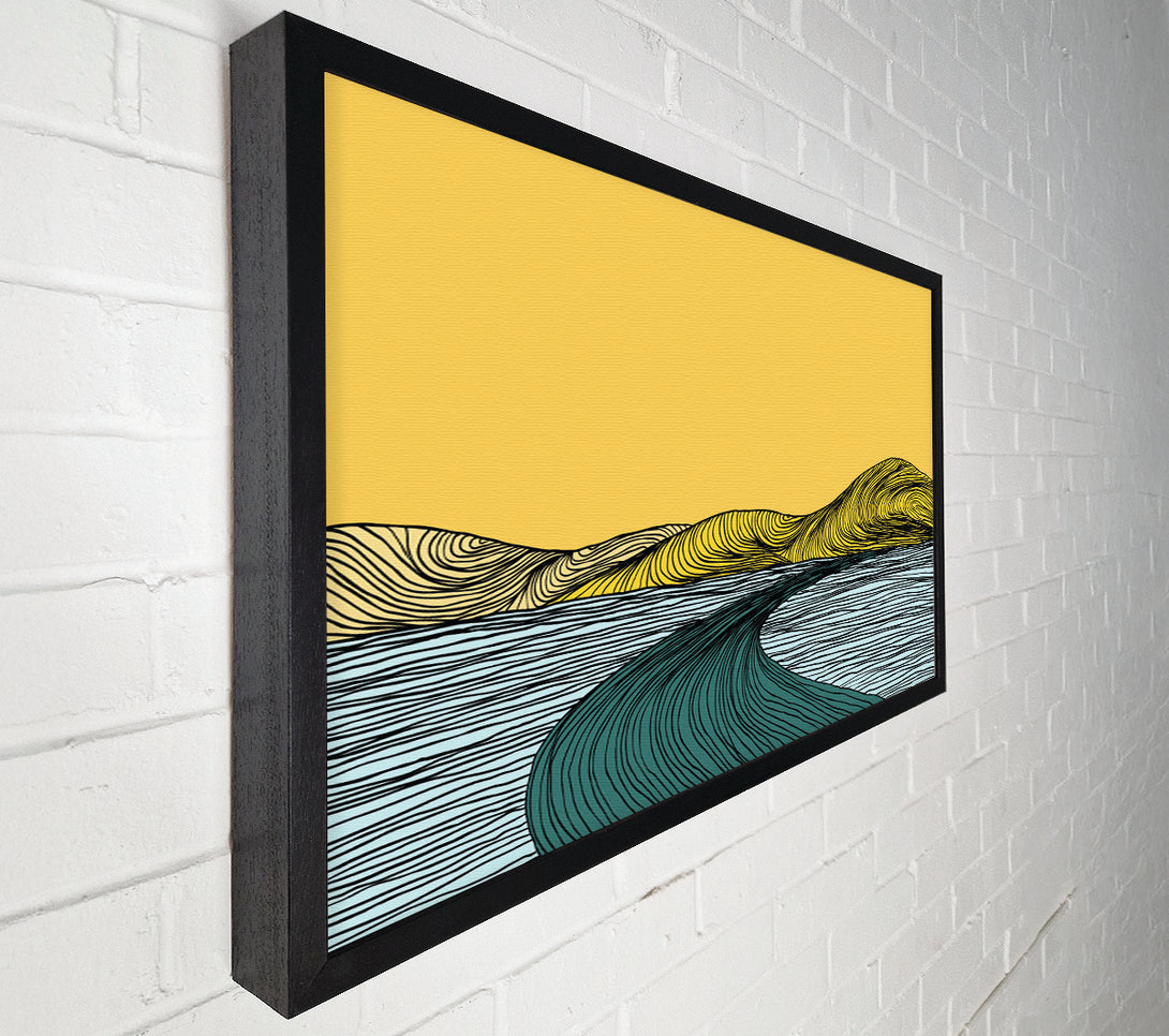  A Canvas Print of The Abstract Road Canvas Art