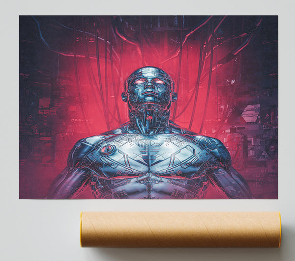 Cyborg Recharge Poster