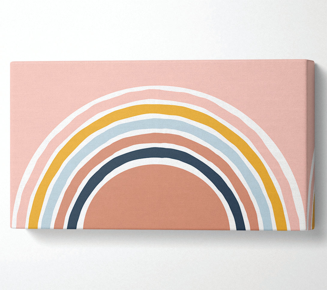  A Canvas Print of The Contemporary Rainbow Canvas Wall Art