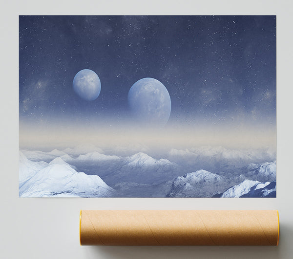 The Two Moons Meet Print