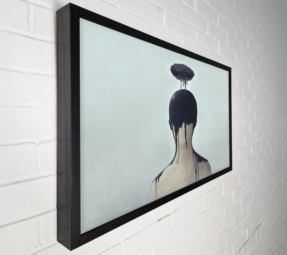 A Canvas Print of Clouds Of Ink Canvas Print
