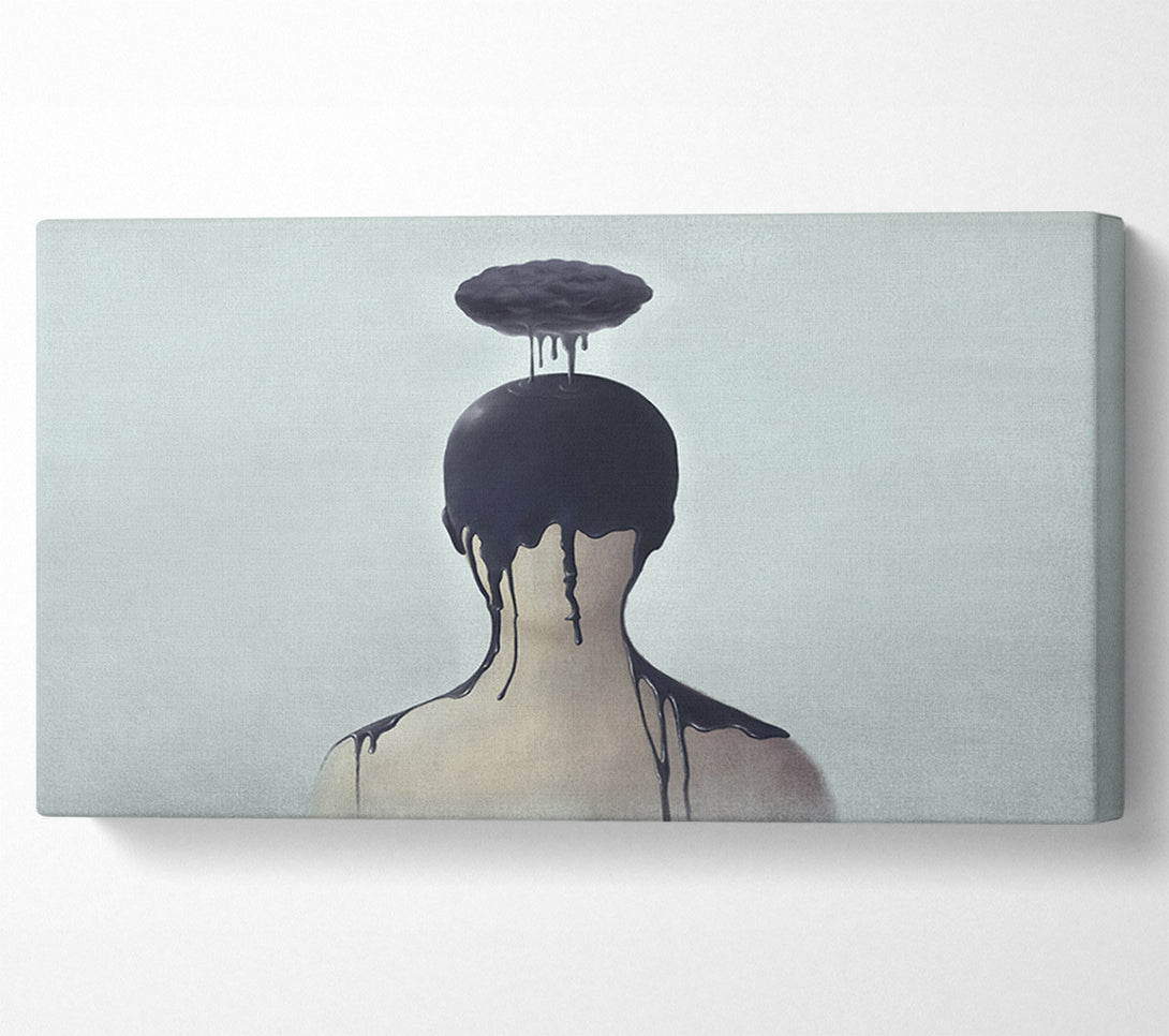  A Canvas Print of Clouds Of Ink Canvas Print