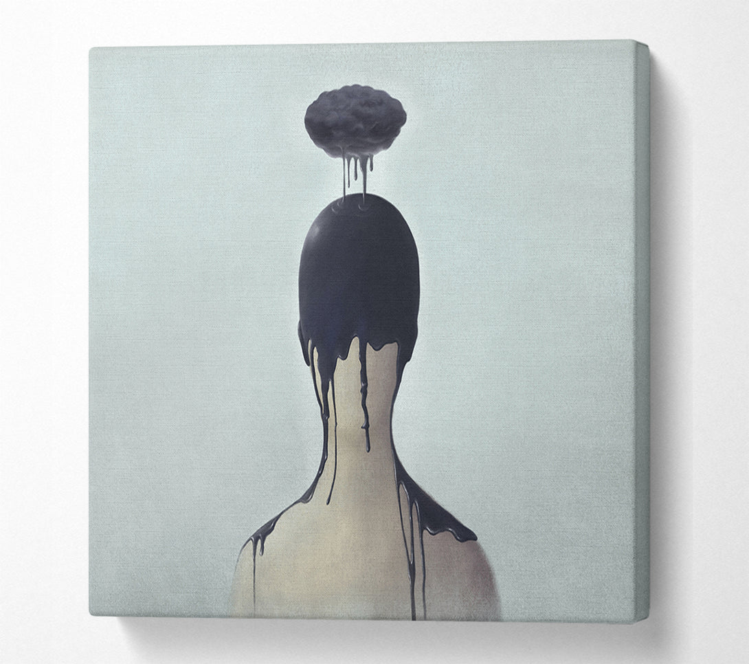  A Canvas Print of Clouds Of Ink Canvas Print