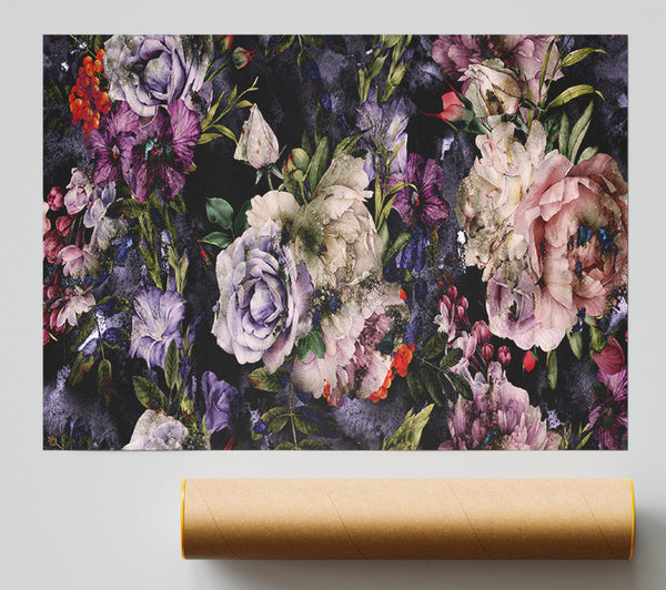 Rose Petal Cluster Print
