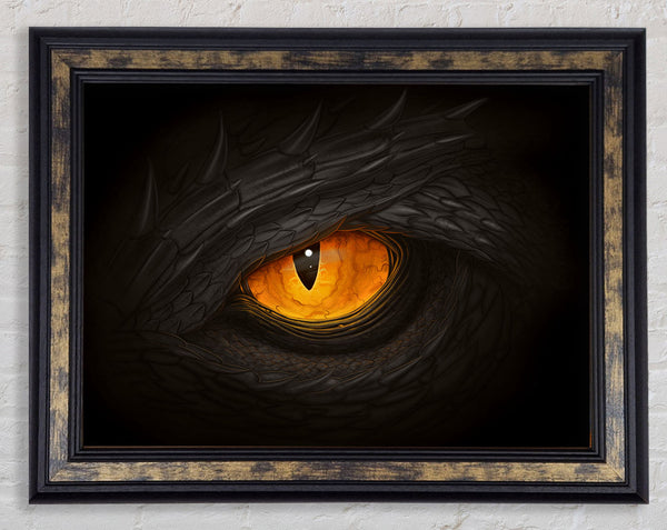 The Dragon'S Eye Framed Print