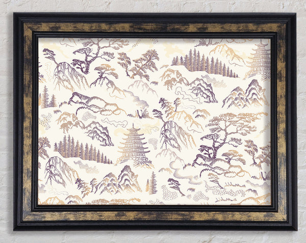 The Ethnic Forest Framed Print
