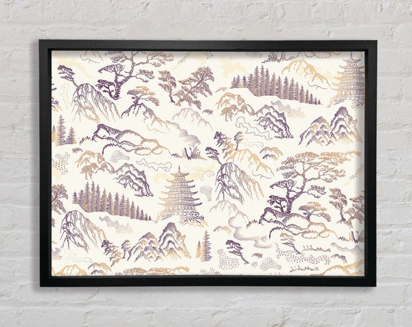 The Ethnic Forest Framed Print