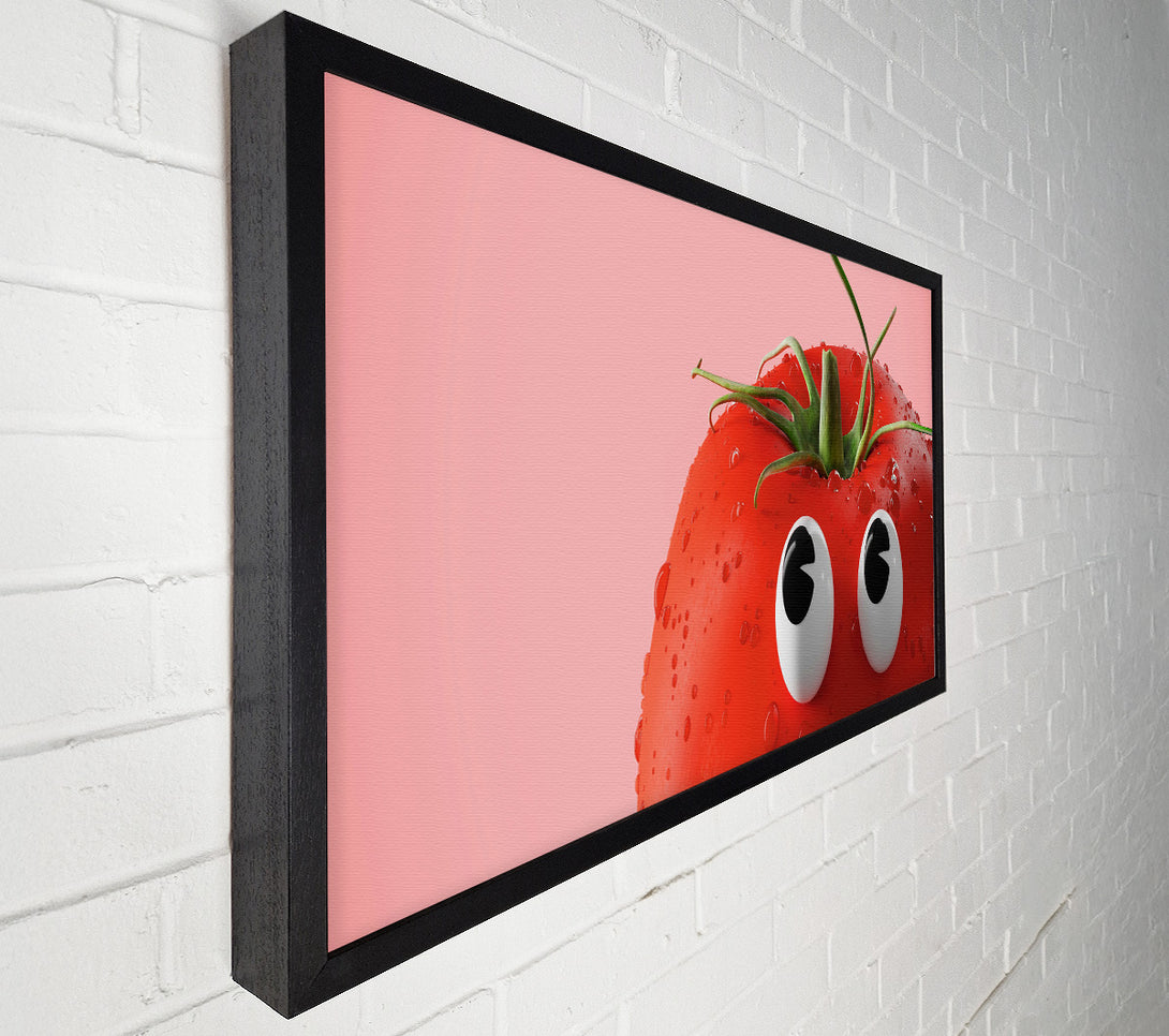  A Canvas Print of Tomato Stare Canvas Art
