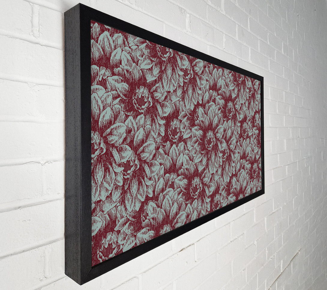  A Canvas Print of The Deep Brown Flower Canvas Print