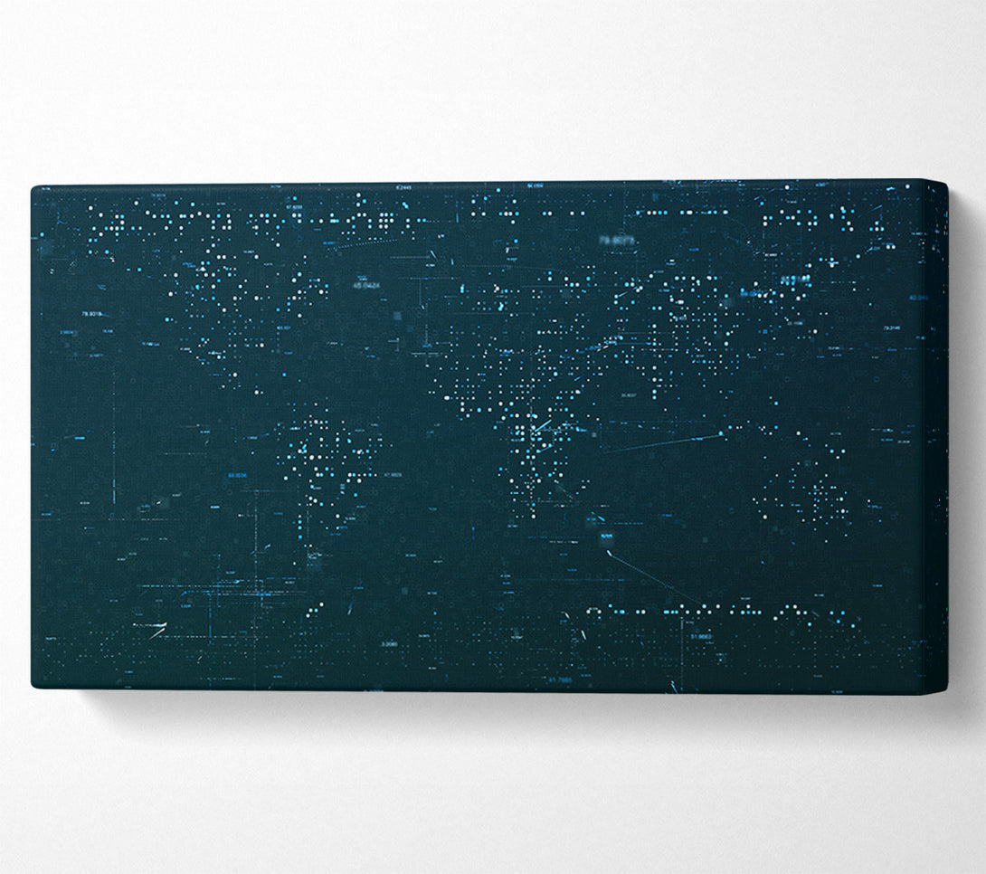  A Canvas Print of From The Data Source Canvas Wall Art