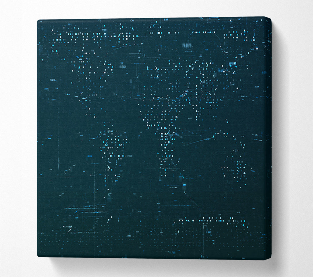  A Canvas Print of From The Data Source Canvas Wall Art