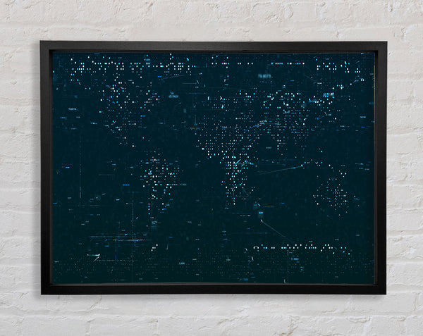 From The Data Source Framed Print