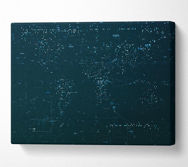 A Canvas Print of From The Data Source Canvas Wall Art