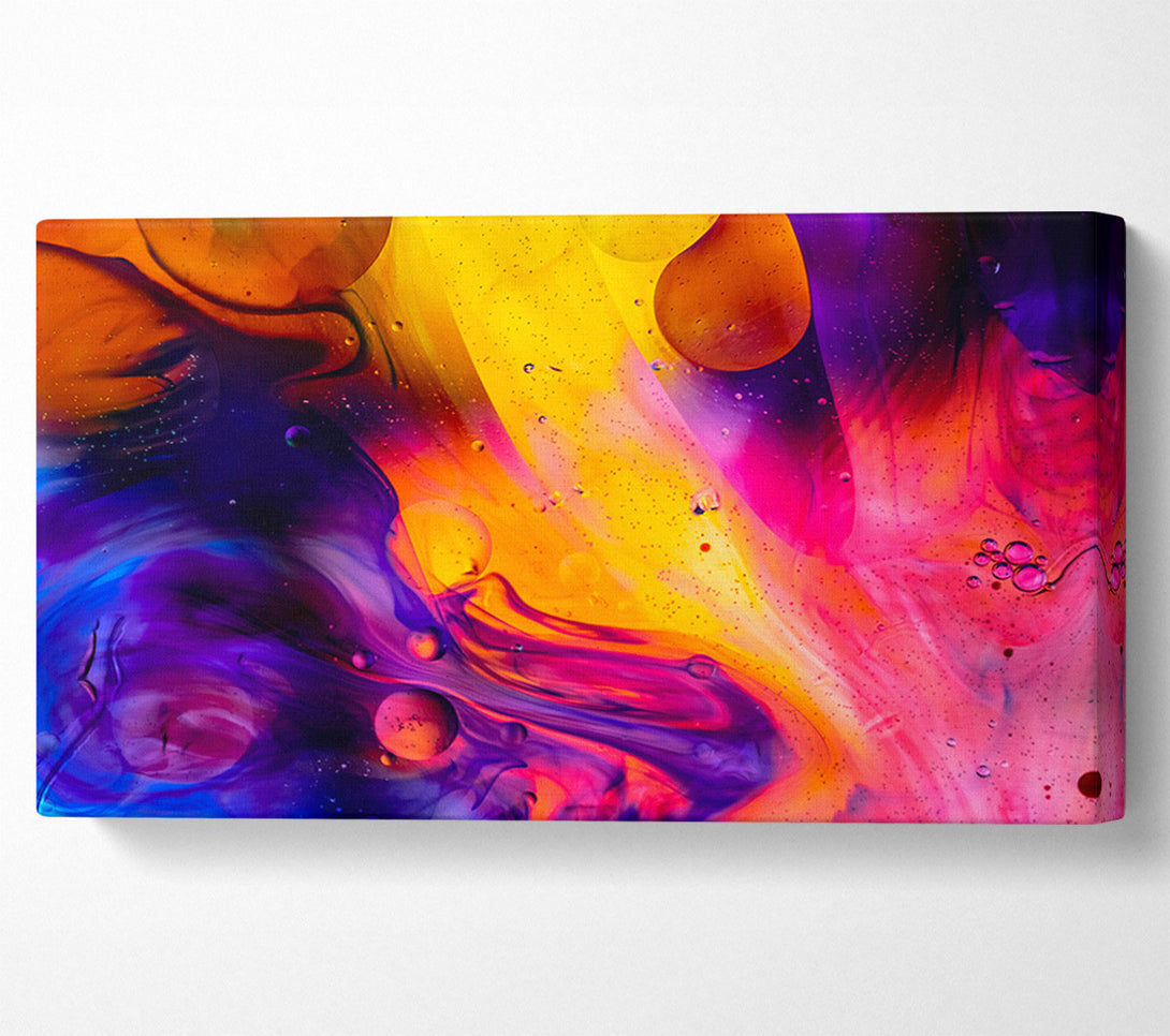  A Canvas Print of Lava And Cool Flow Canvas Art