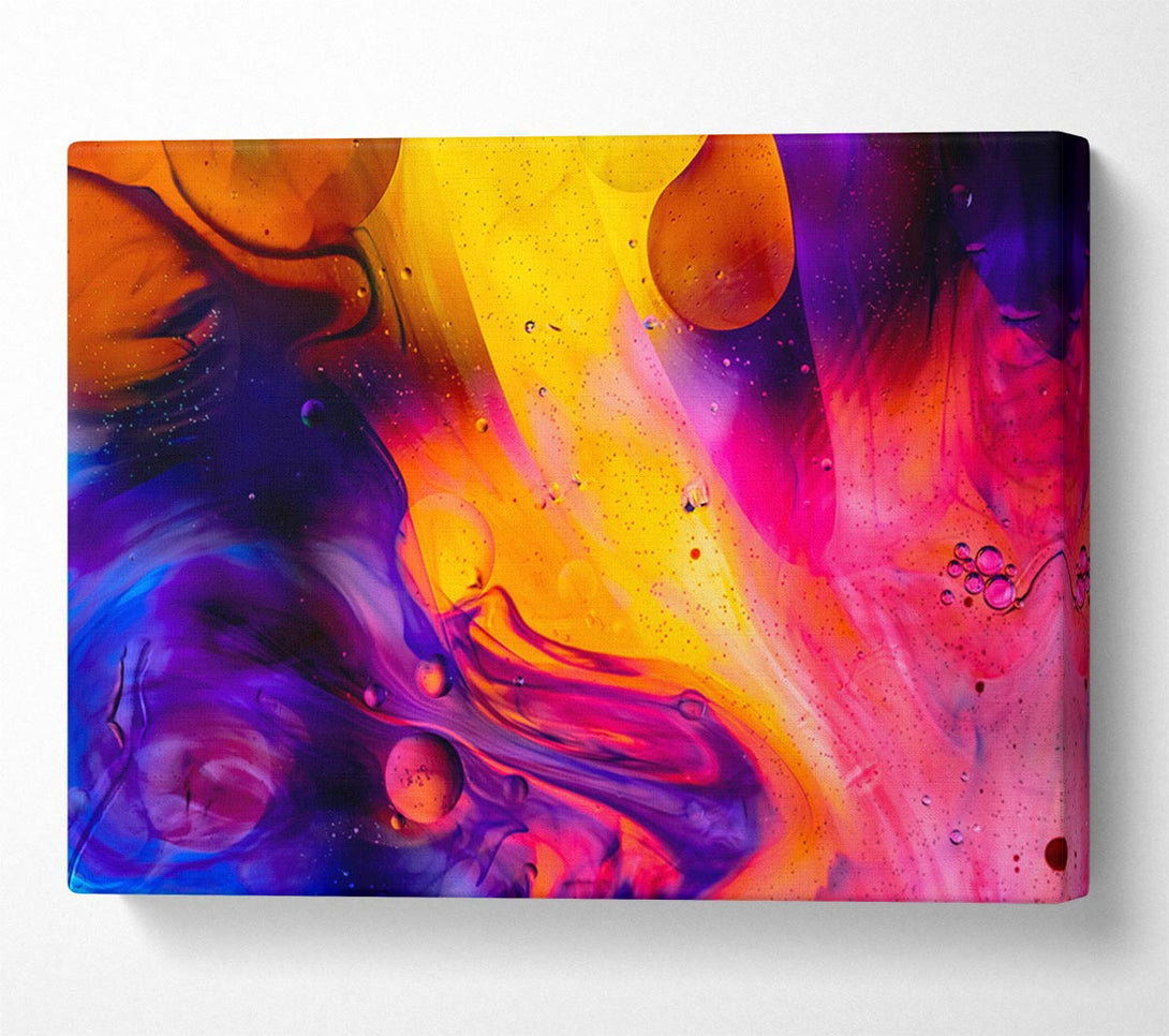  A Canvas Print of Lava And Cool Flow Canvas Art