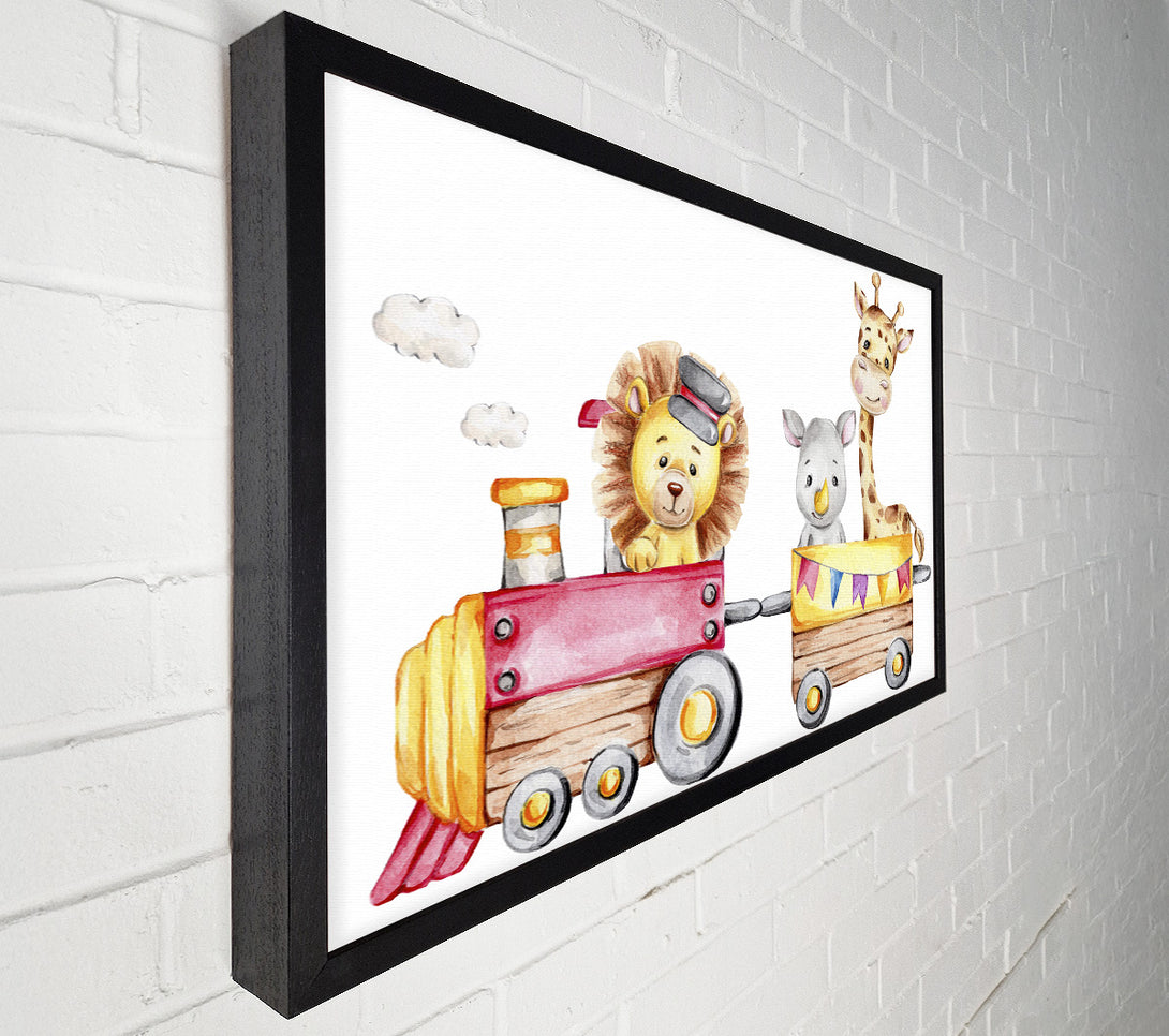  A Canvas Print of The Animal Train Canvas Art