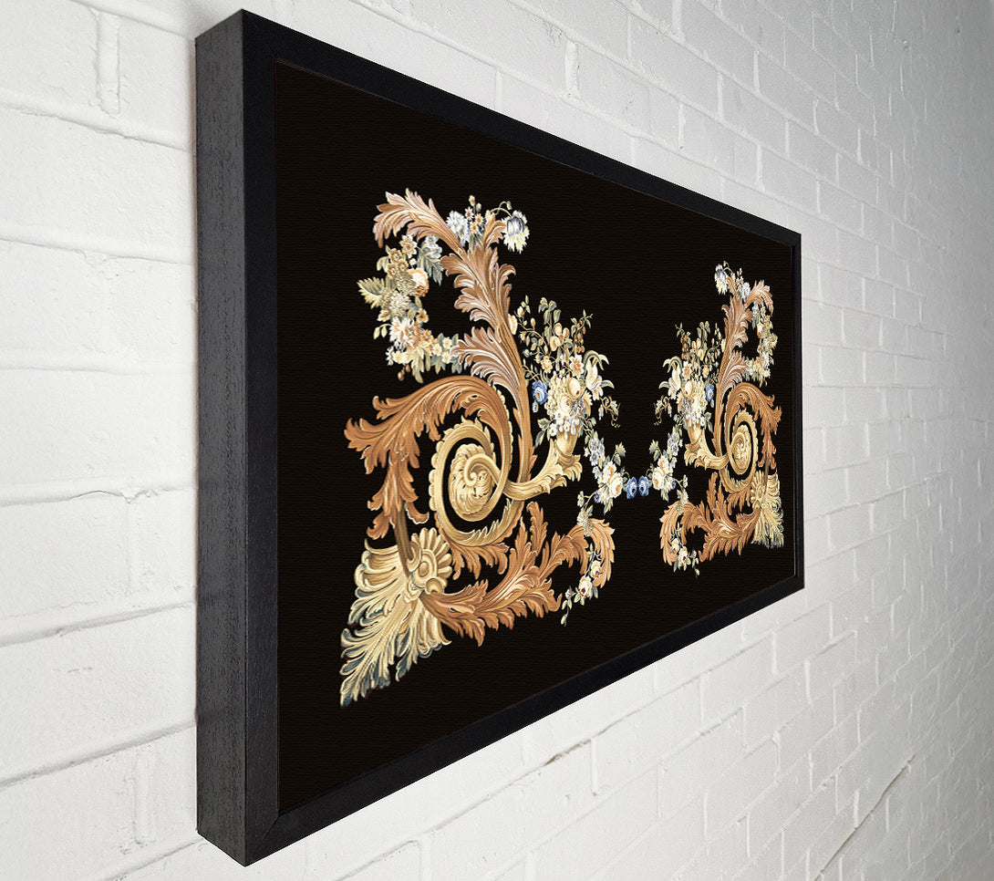  A Canvas Print of The Vintage Floral Pattern Canvas Art
