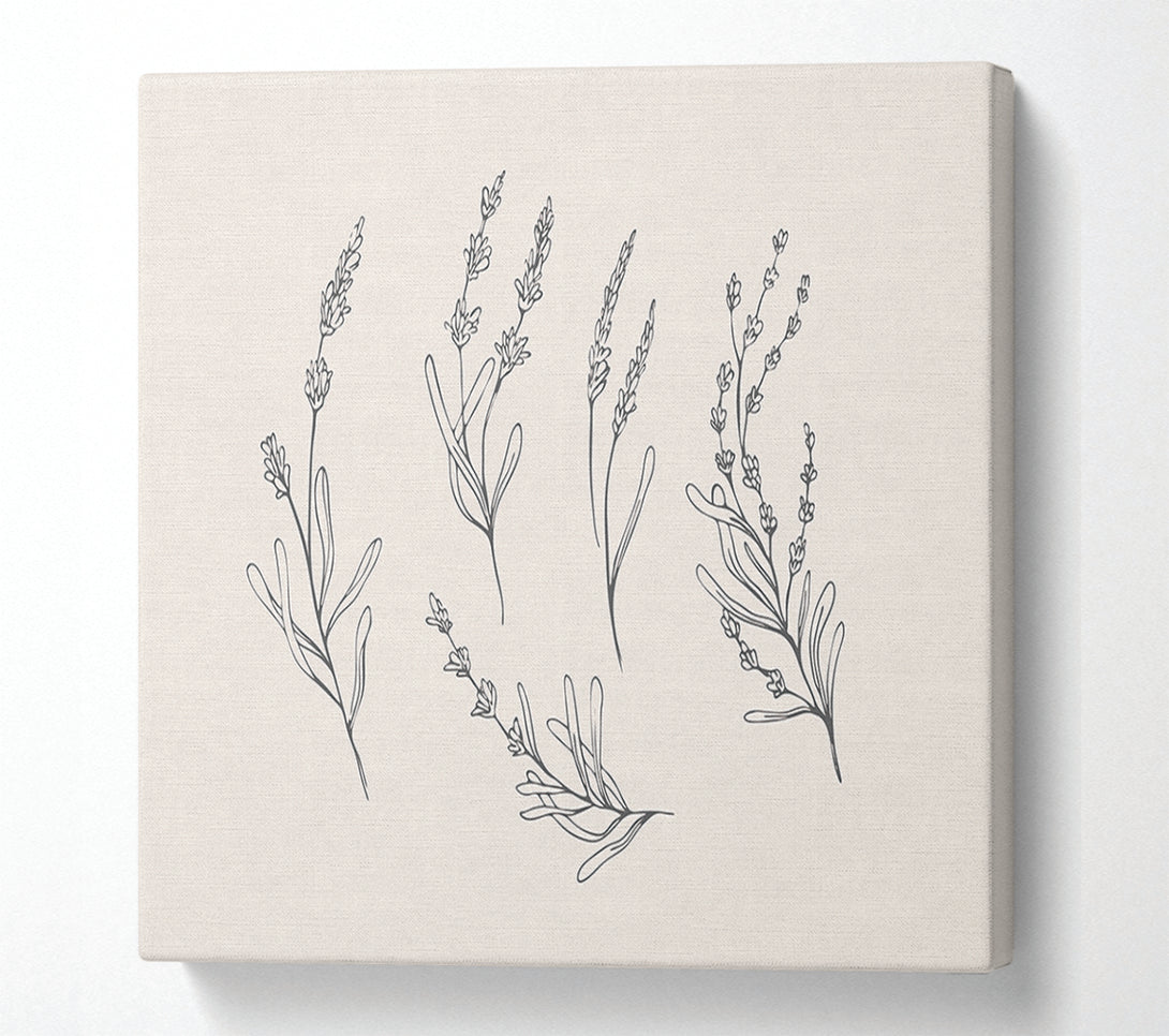  A Canvas Print of The Fine Flowers Of Britain Canvas Art