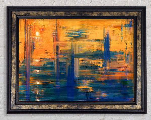 The Sunrise Opening Framed Print