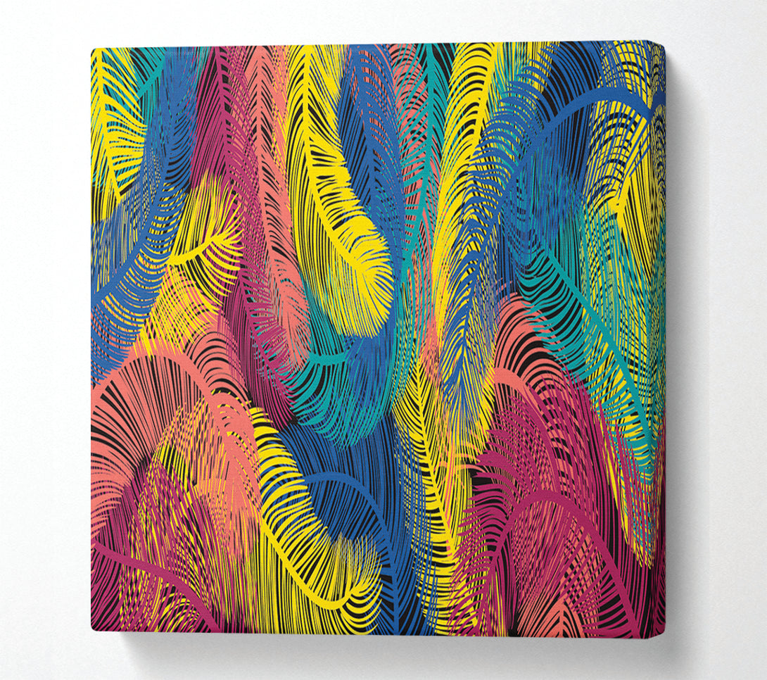  A Canvas Print of The Feathers Of Time Canvas Print