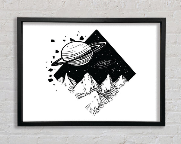 The Diamond Planet Void