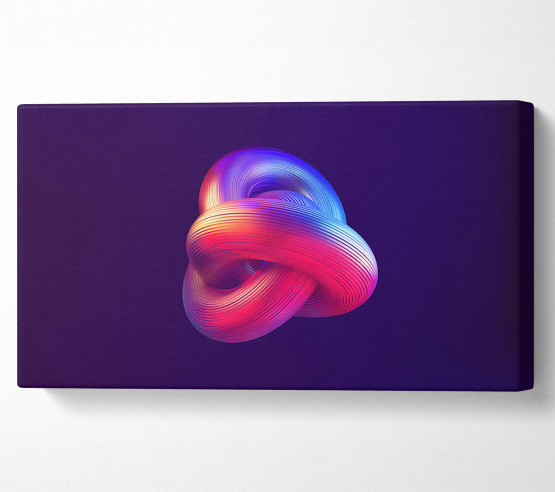  A Canvas Print of The Twisted Tube Canvas Wall Art