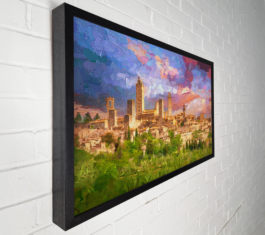  A Canvas Print of The City Of Wonder Canvas Wall Art