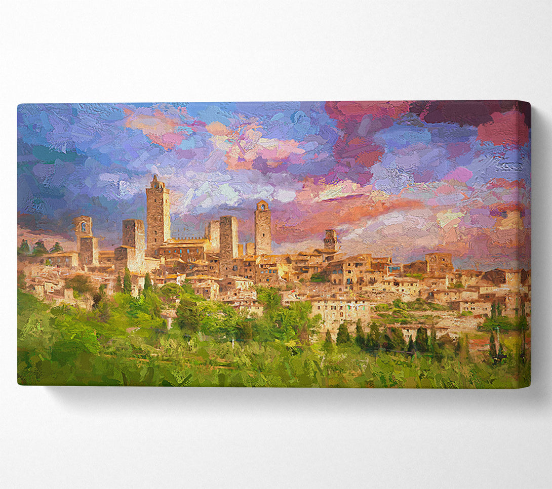  A Canvas Print of The City Of Wonder Canvas Wall Art