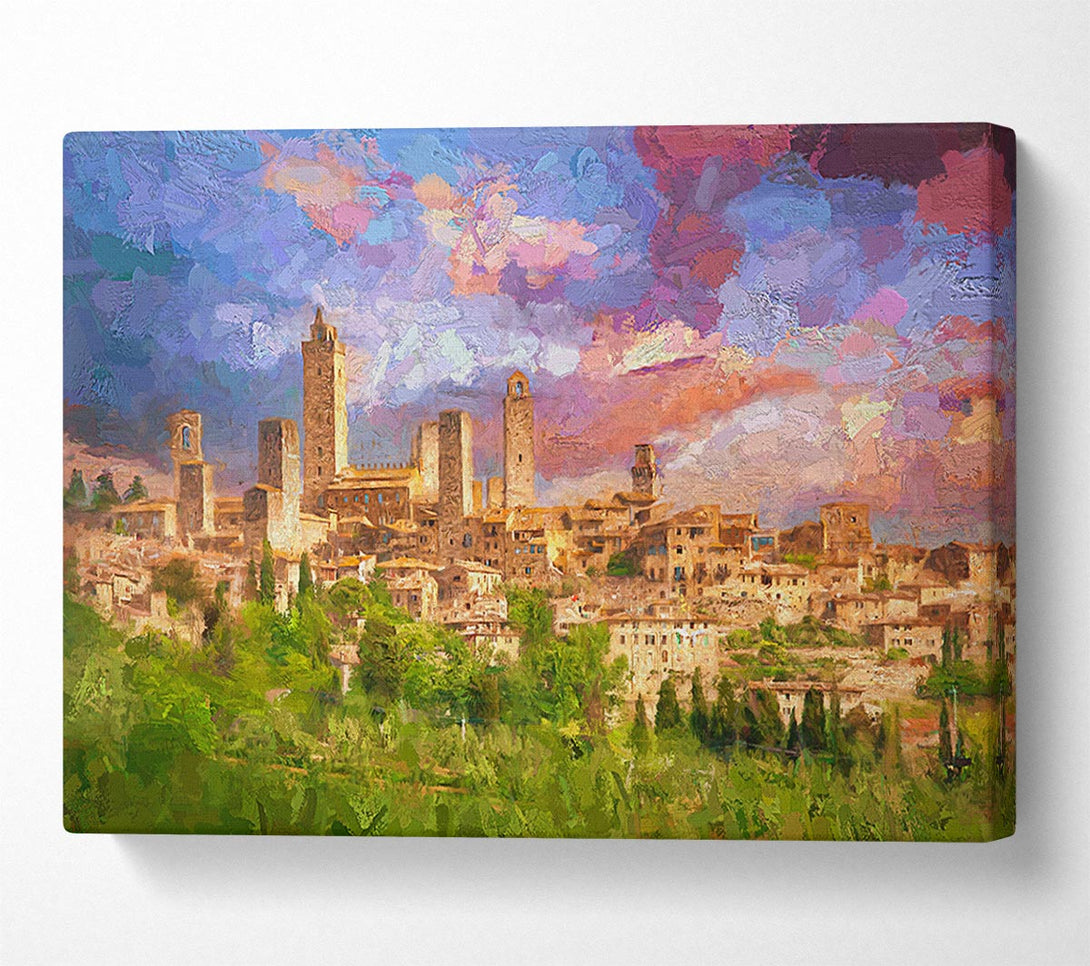  A Canvas Print of The City Of Wonder Canvas Wall Art