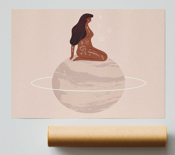 The Woman Planet Print