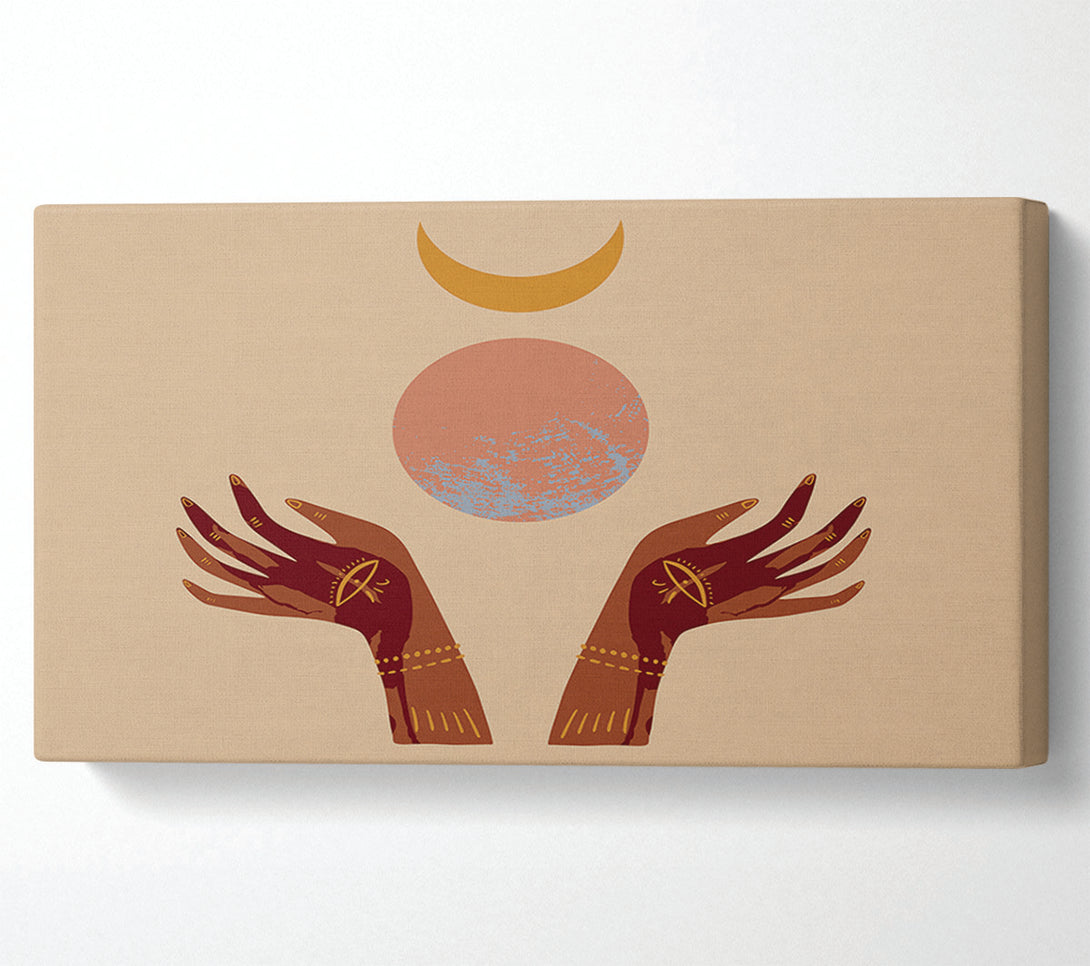  A Canvas Print of Planetary Allignment Canvas Wall Art