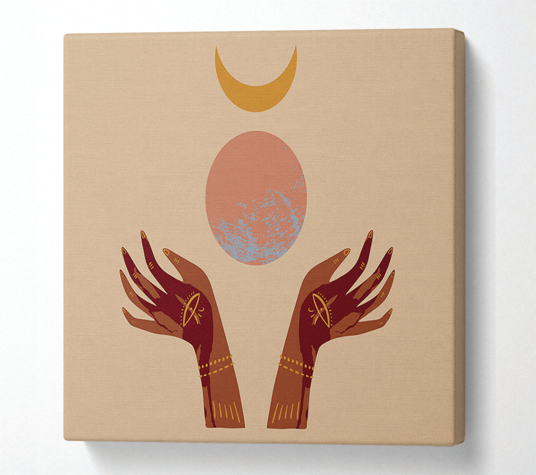  A Canvas Print of Planetary Allignment Canvas Wall Art
