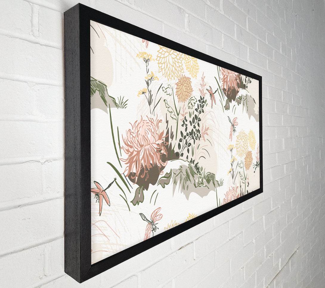  A Canvas Print of The Floral Blossom Beauty Canvas Print