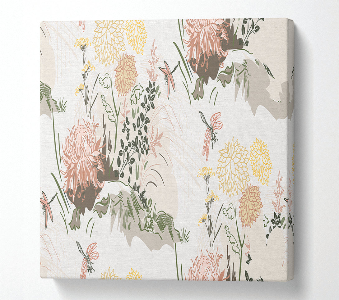  A Canvas Print of The Floral Blossom Beauty Canvas Print