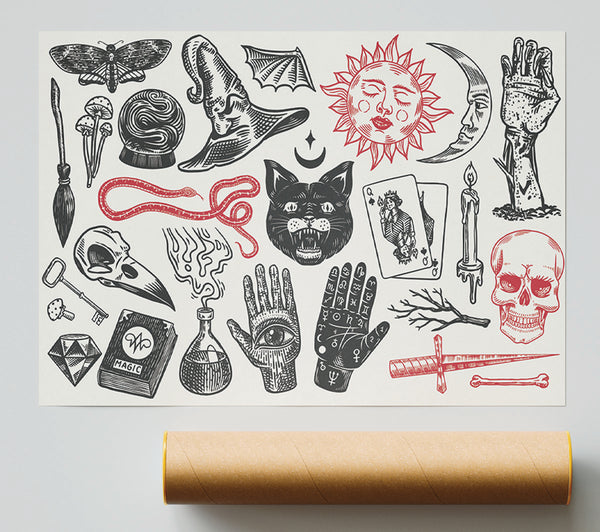 The Witch Starter Pack Giclee Print