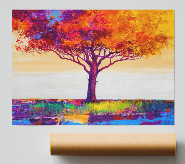 The Orange Tree Paradise Print