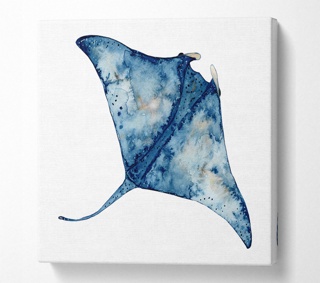  A Canvas Print of The Mantaray Canvas Wall Art
