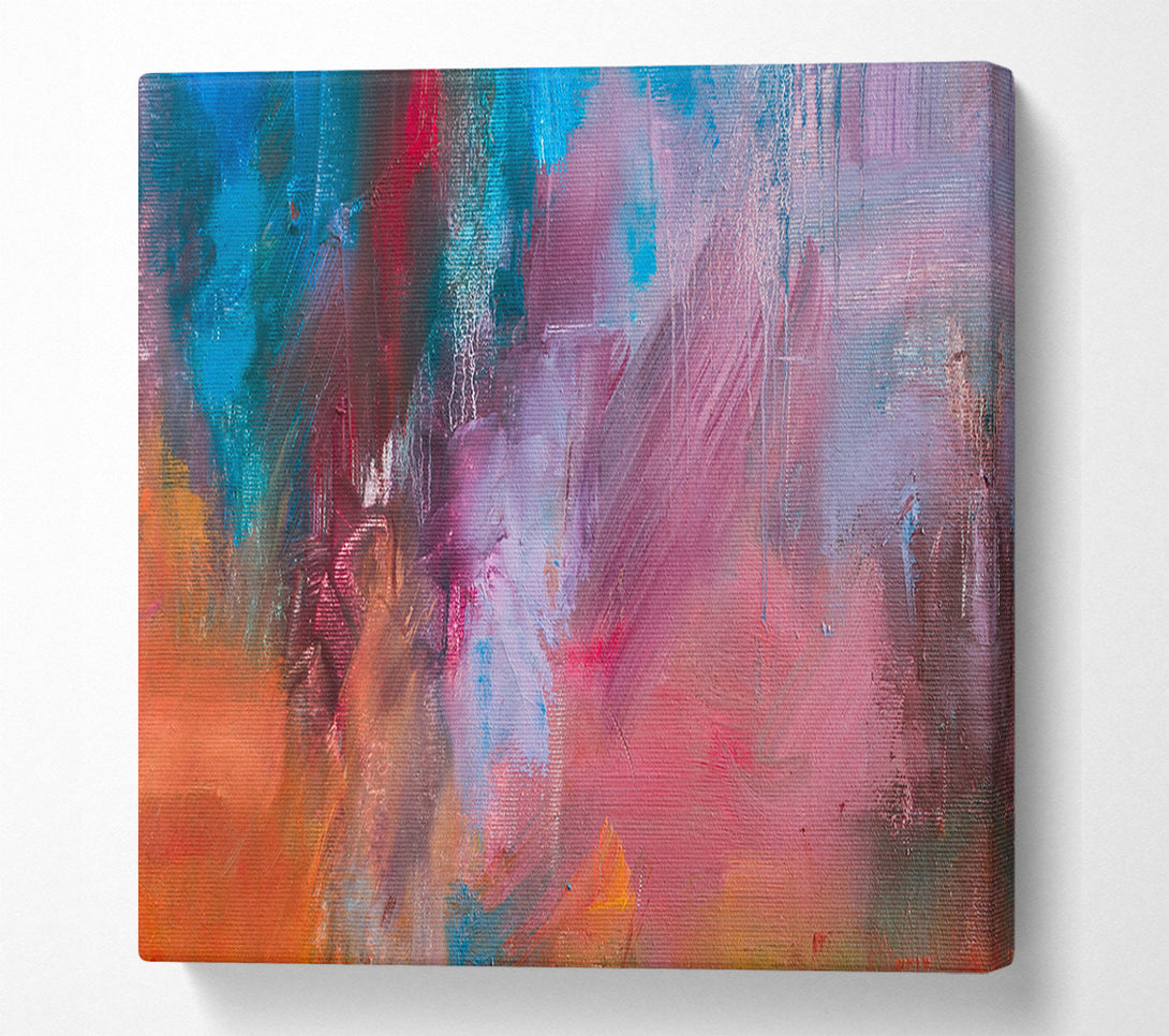  A Canvas Print of The Patch Work Mess Canvas Art