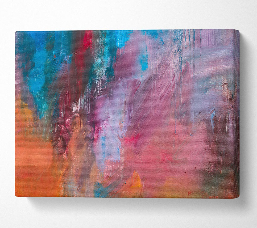  A Canvas Print of The Patch Work Mess Canvas Art