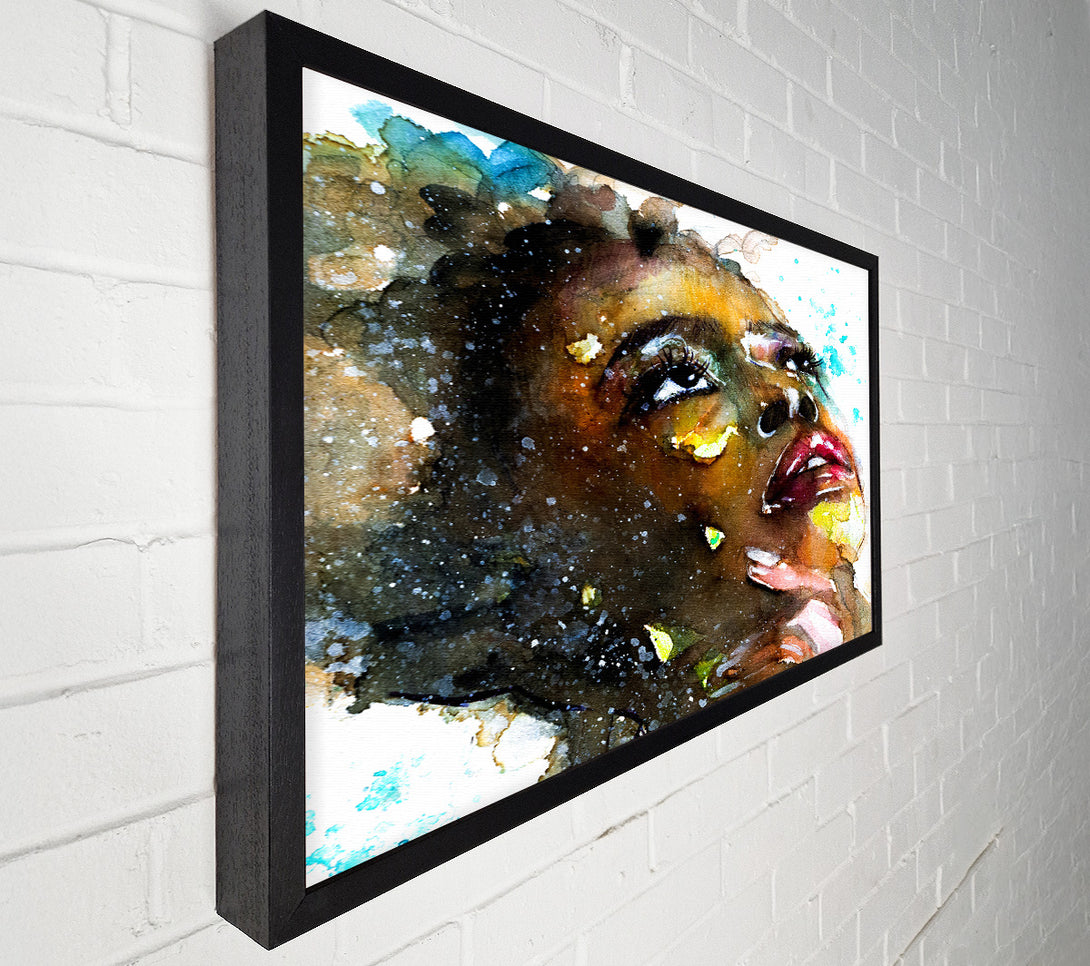  A Canvas Print of The Ponder Look Canvas Wall Art