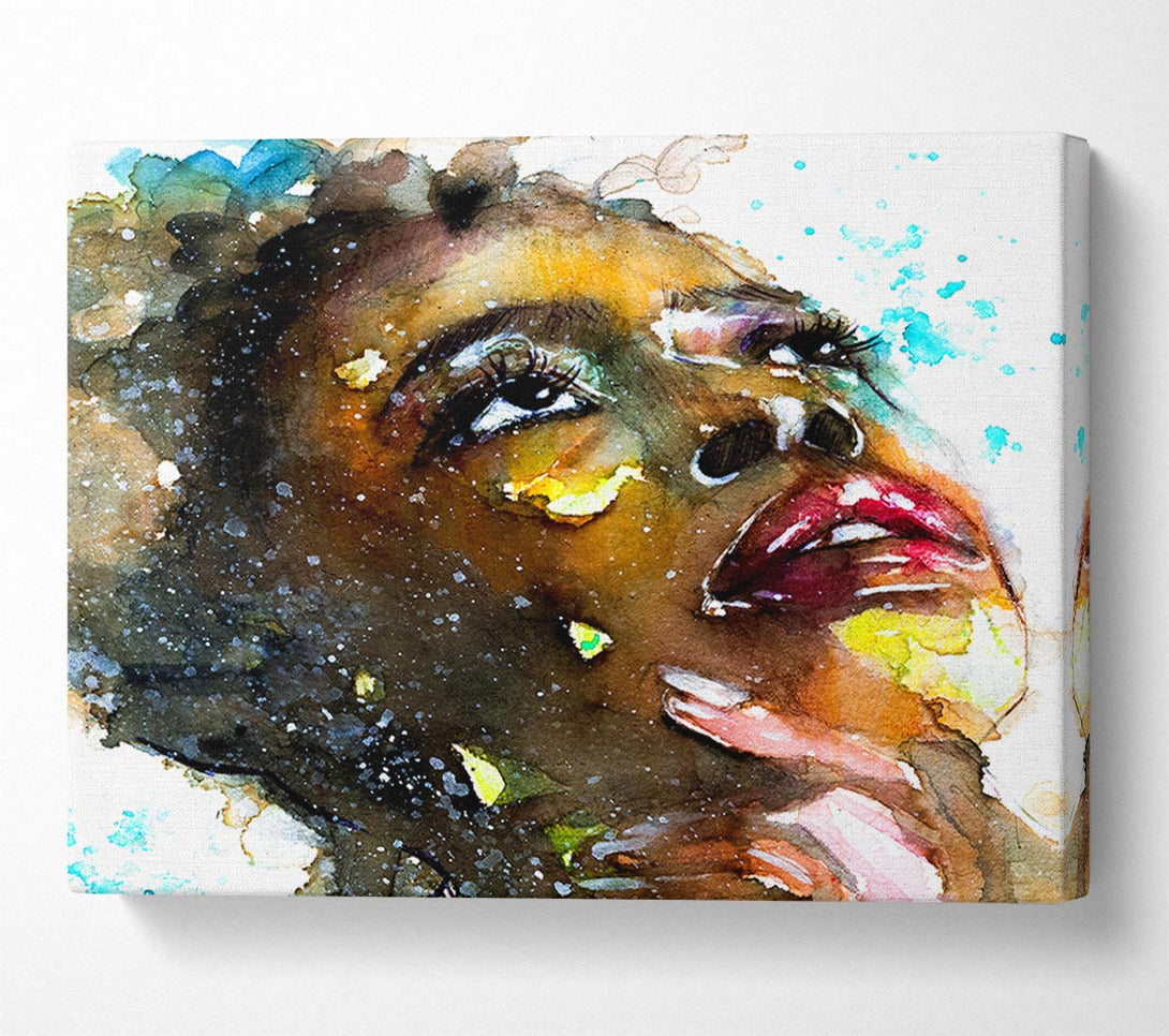  A Canvas Print of The Ponder Look Canvas Wall Art