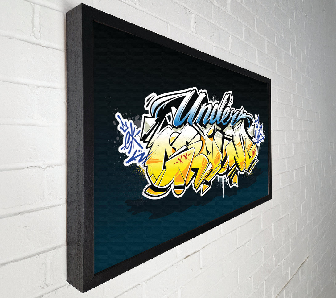  A Canvas Print of Underground Ghetto Canvas Wall Art