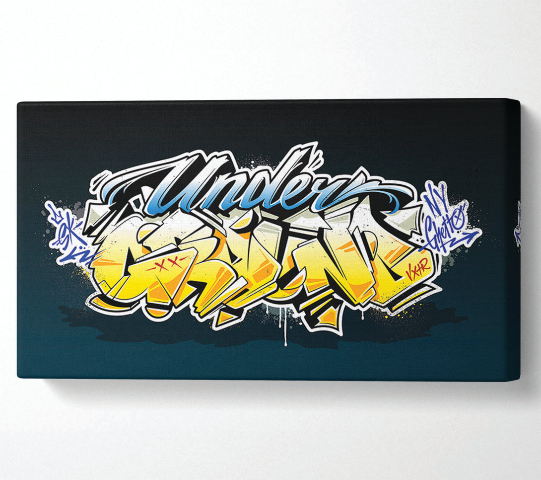  A Canvas Print of Underground Ghetto Canvas Wall Art